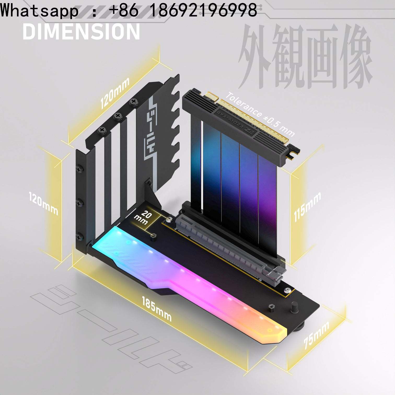 Vertical GPU Mounting Bracket  - Gpu Vertical Mount incelemesi ve fiyatı